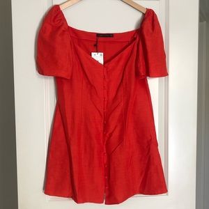 Zara Red Dress